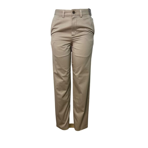 Mens Nordstrom Classics Beige Wrinkle-Free Cotton Blend Pants 29W X 32L - New - Picture 1 of 8